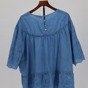 Indigo Blouse