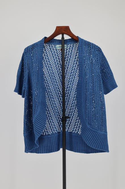 Indigo Short Sleeved Sweater
