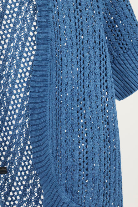 Indigo Short Sleeved Sweater