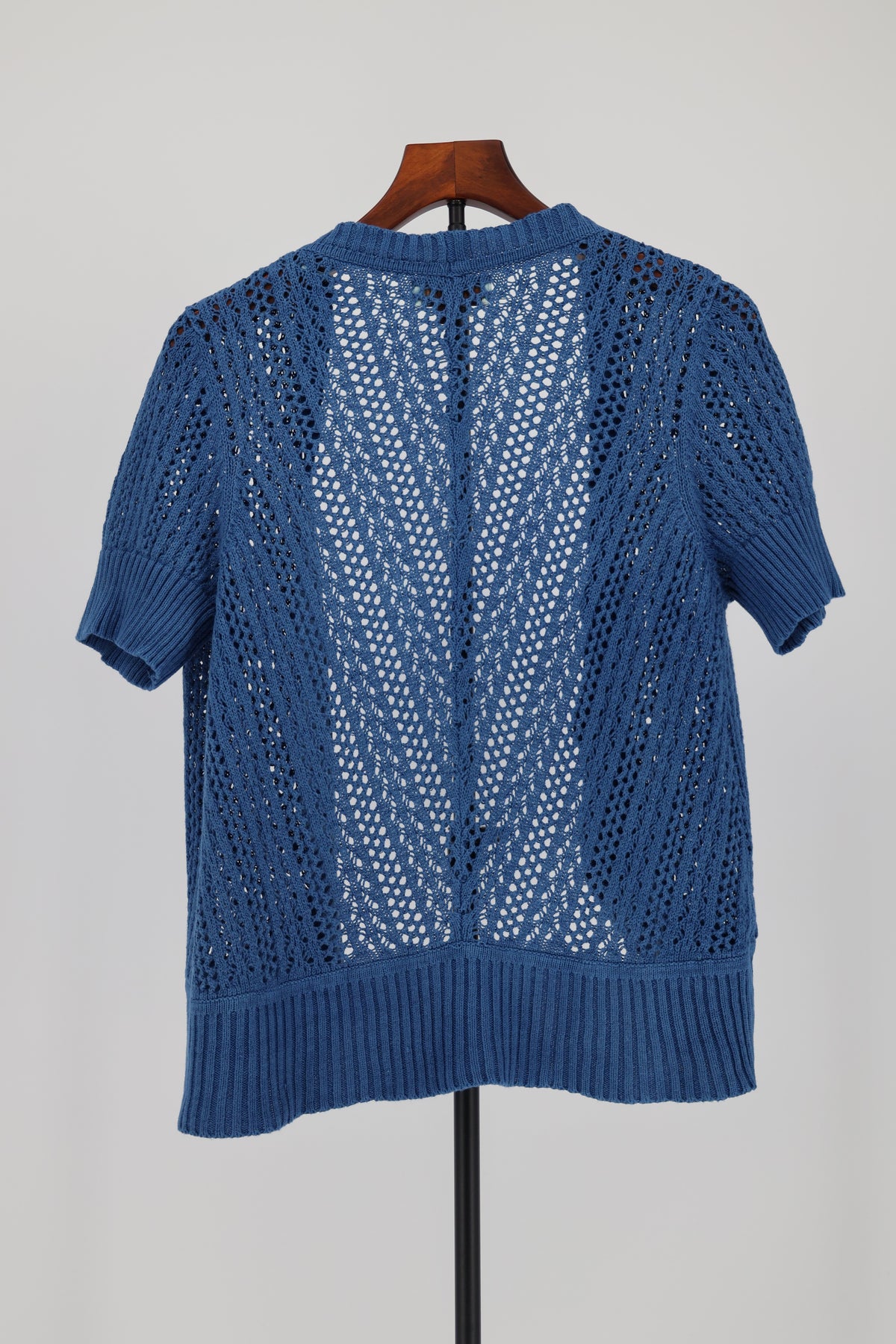 Indigo Short Sleeved Sweater