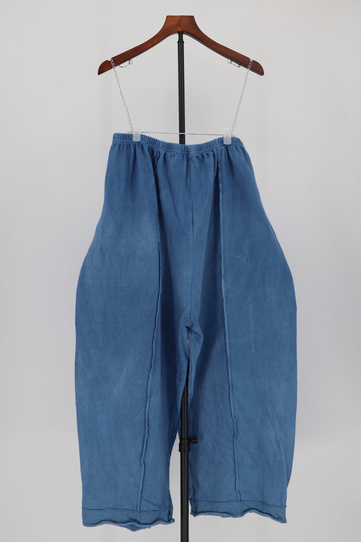 Indigo Wide Leg Knit Pants