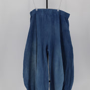 Indigo Wide Leg Knit Pants