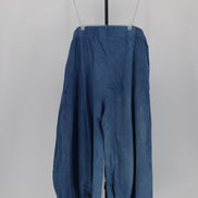 Indigo Wide Leg Knit Pants