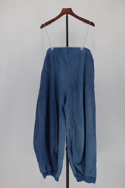 Indigo Wide Leg Knit Pants